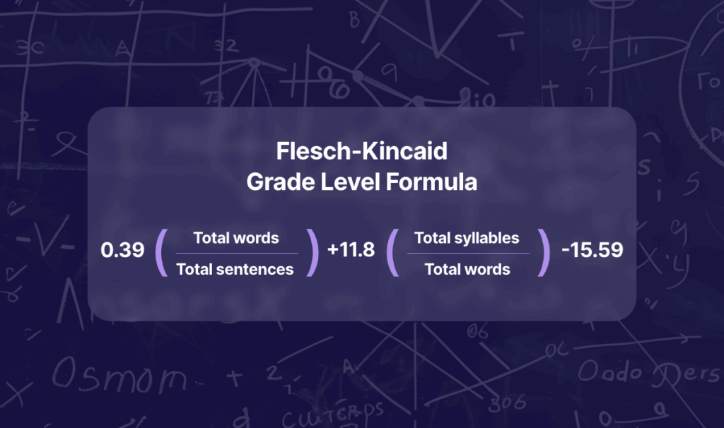 Flesch-Kincaid Grade Level